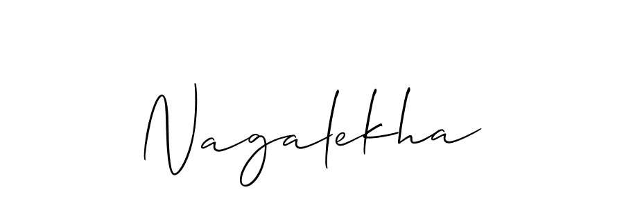 Similarly Allison_Script is the best handwritten signature design. Signature creator online .You can use it as an online autograph creator for name Nagalekha. Nagalekha signature style 2 images and pictures png