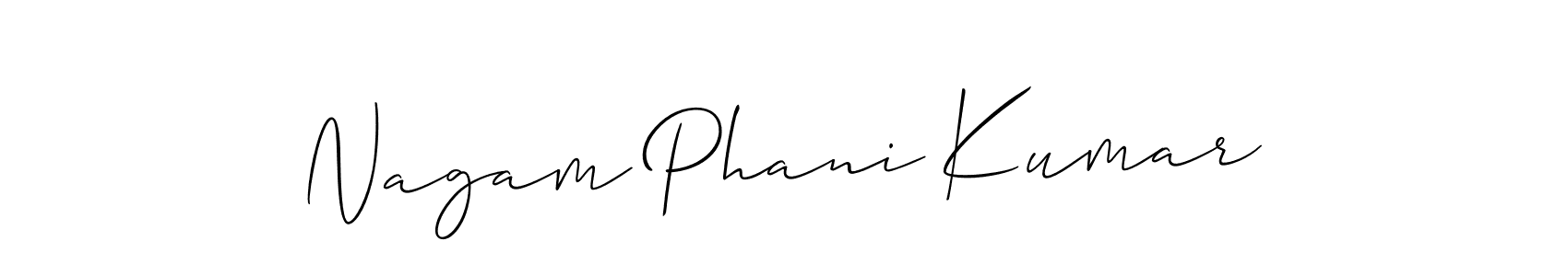 Best and Professional Signature Style for Nagam Phani Kumar. Allison_Script Best Signature Style Collection. Nagam Phani Kumar signature style 2 images and pictures png