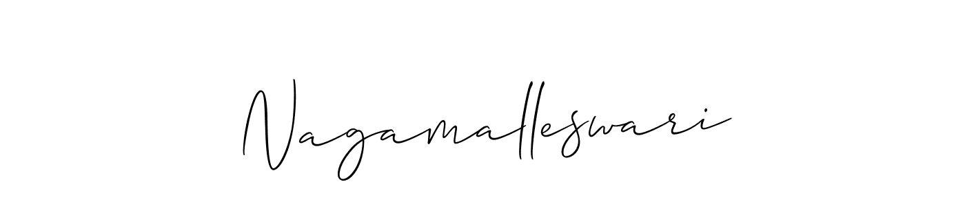 Nagamalleswari stylish signature style. Best Handwritten Sign (Allison_Script) for my name. Handwritten Signature Collection Ideas for my name Nagamalleswari. Nagamalleswari signature style 2 images and pictures png