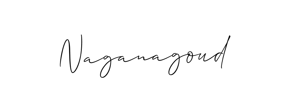 How to Draw Naganagoud signature style? Allison_Script is a latest design signature styles for name Naganagoud. Naganagoud signature style 2 images and pictures png