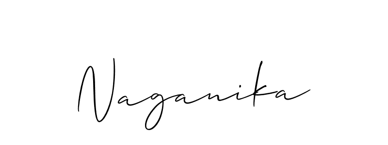 Make a short Naganika signature style. Manage your documents anywhere anytime using Allison_Script. Create and add eSignatures, submit forms, share and send files easily. Naganika signature style 2 images and pictures png