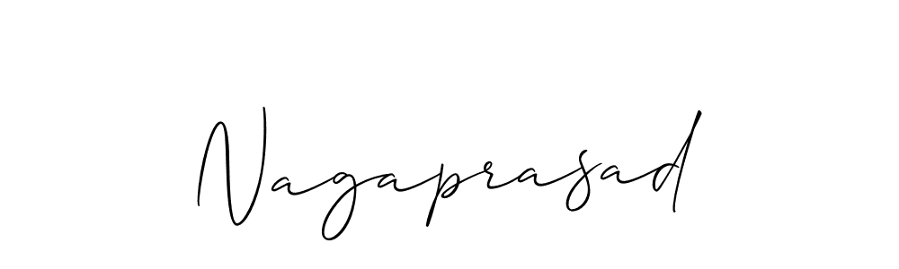 Nagaprasad stylish signature style. Best Handwritten Sign (Allison_Script) for my name. Handwritten Signature Collection Ideas for my name Nagaprasad. Nagaprasad signature style 2 images and pictures png