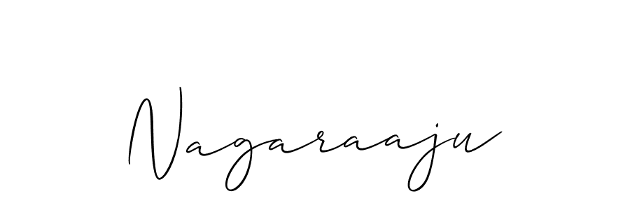 How to make Nagaraaju name signature. Use Allison_Script style for creating short signs online. This is the latest handwritten sign. Nagaraaju signature style 2 images and pictures png