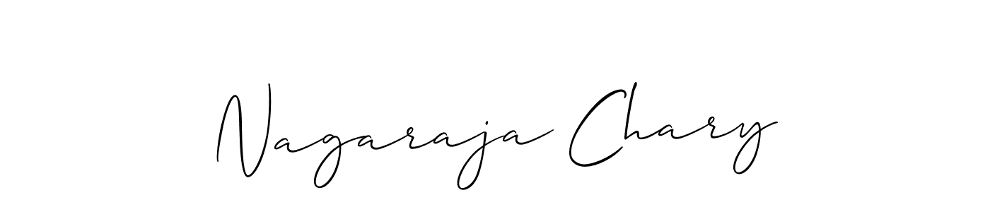 if you are searching for the best signature style for your name Nagaraja Chary. so please give up your signature search. here we have designed multiple signature styles  using Allison_Script. Nagaraja Chary signature style 2 images and pictures png