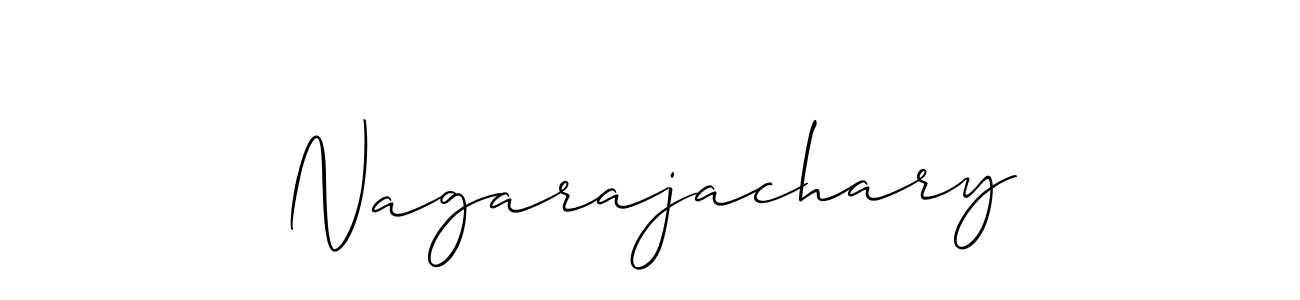 Make a short Nagarajachary signature style. Manage your documents anywhere anytime using Allison_Script. Create and add eSignatures, submit forms, share and send files easily. Nagarajachary signature style 2 images and pictures png
