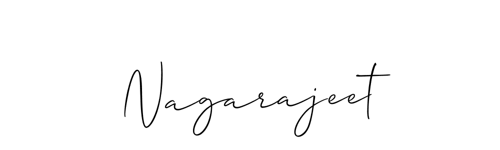 Make a beautiful signature design for name Nagarajeet. Use this online signature maker to create a handwritten signature for free. Nagarajeet signature style 2 images and pictures png