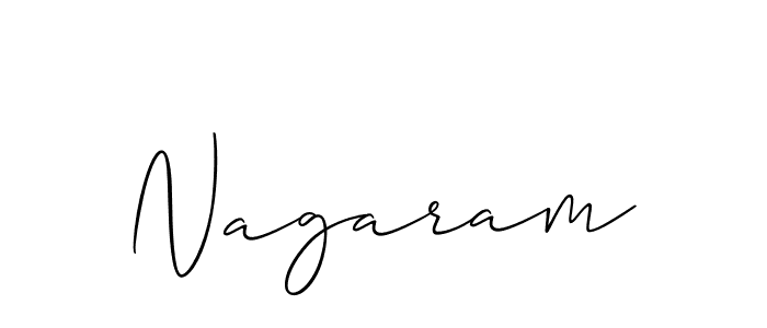 Also we have Nagaram name is the best signature style. Create professional handwritten signature collection using Allison_Script autograph style. Nagaram signature style 2 images and pictures png