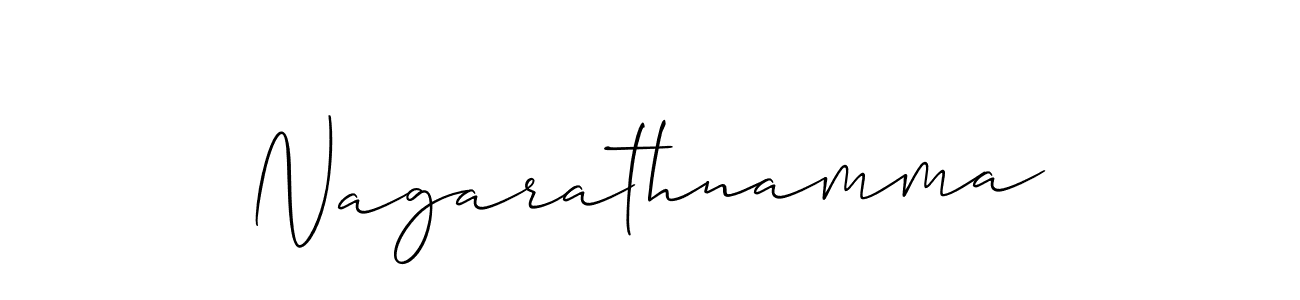 Also You can easily find your signature by using the search form. We will create Nagarathnamma name handwritten signature images for you free of cost using Allison_Script sign style. Nagarathnamma signature style 2 images and pictures png