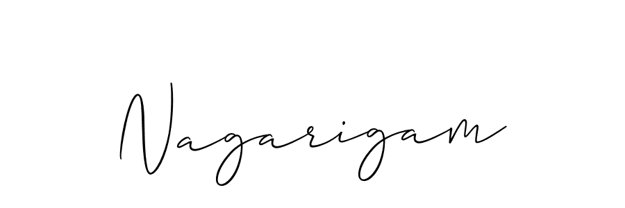 Make a beautiful signature design for name Nagarigam. Use this online signature maker to create a handwritten signature for free. Nagarigam signature style 2 images and pictures png