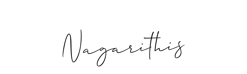 Similarly Allison_Script is the best handwritten signature design. Signature creator online .You can use it as an online autograph creator for name Nagarithis. Nagarithis signature style 2 images and pictures png