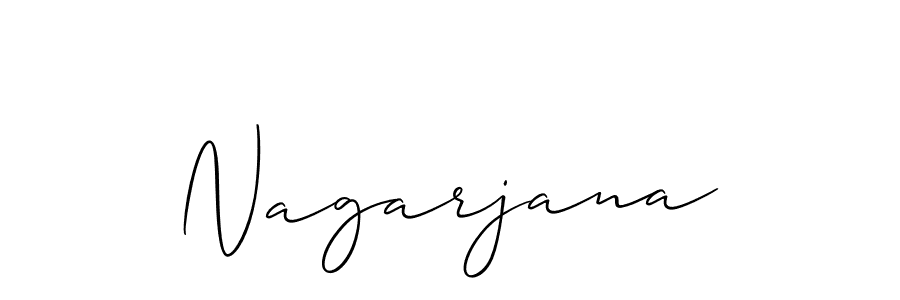 The best way (Allison_Script) to make a short signature is to pick only two or three words in your name. The name Nagarjana include a total of six letters. For converting this name. Nagarjana signature style 2 images and pictures png