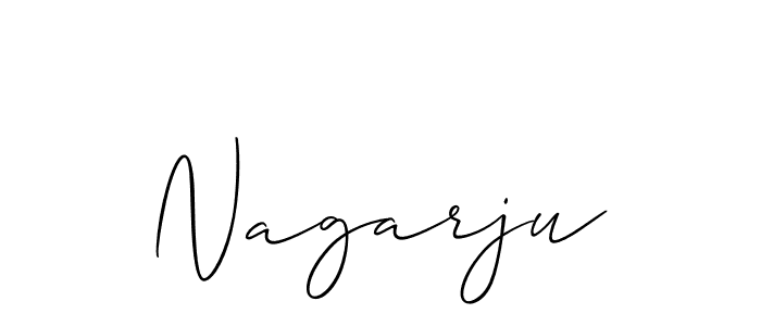 Make a short Nagarju signature style. Manage your documents anywhere anytime using Allison_Script. Create and add eSignatures, submit forms, share and send files easily. Nagarju signature style 2 images and pictures png