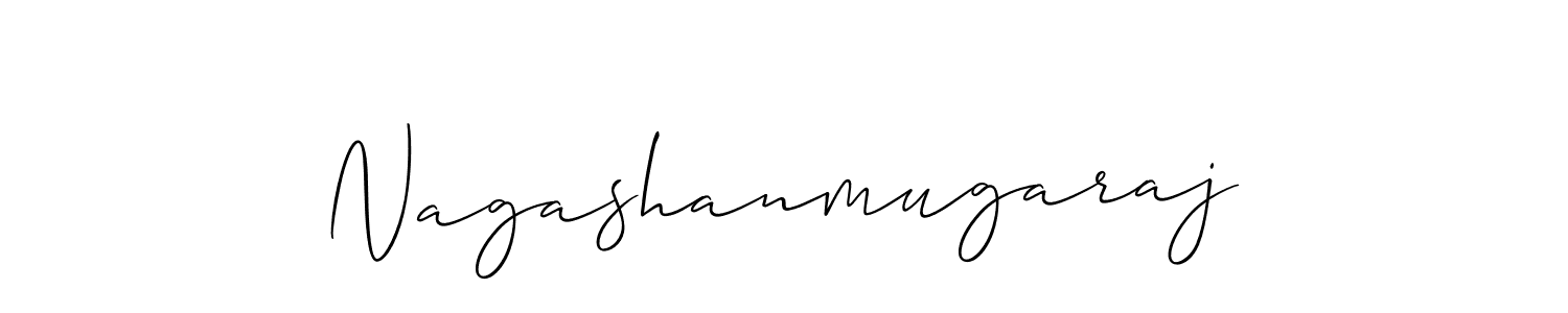 It looks lik you need a new signature style for name Nagashanmugaraj. Design unique handwritten (Allison_Script) signature with our free signature maker in just a few clicks. Nagashanmugaraj signature style 2 images and pictures png