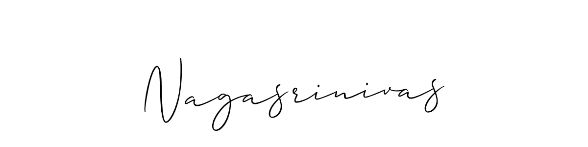 if you are searching for the best signature style for your name Nagasrinivas. so please give up your signature search. here we have designed multiple signature styles  using Allison_Script. Nagasrinivas signature style 2 images and pictures png