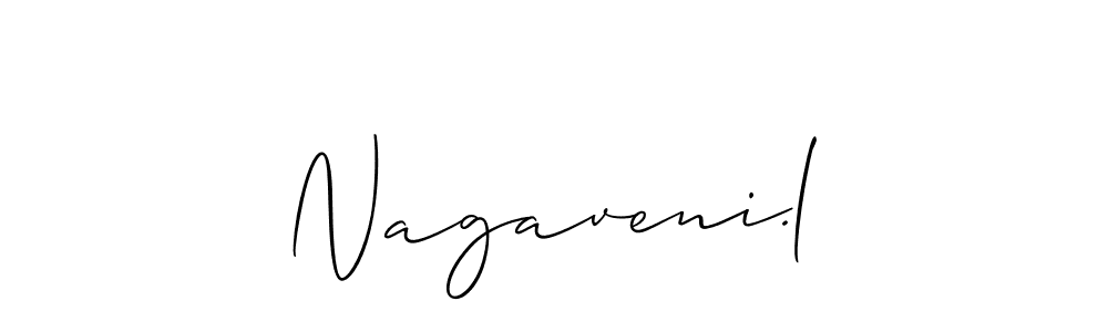 You can use this online signature creator to create a handwritten signature for the name Nagaveni.l. This is the best online autograph maker. Nagaveni.l signature style 2 images and pictures png