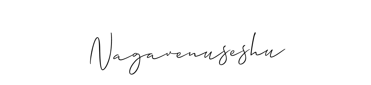 Also we have Nagavenuseshu name is the best signature style. Create professional handwritten signature collection using Allison_Script autograph style. Nagavenuseshu signature style 2 images and pictures png