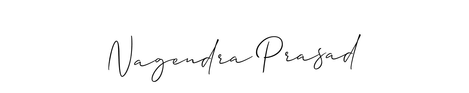 Allison_Script is a professional signature style that is perfect for those who want to add a touch of class to their signature. It is also a great choice for those who want to make their signature more unique. Get Nagendra Prasad name to fancy signature for free. Nagendra Prasad signature style 2 images and pictures png