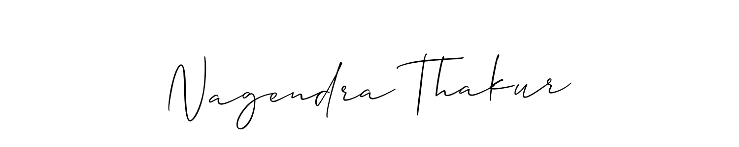 Use a signature maker to create a handwritten signature online. With this signature software, you can design (Allison_Script) your own signature for name Nagendra Thakur. Nagendra Thakur signature style 2 images and pictures png