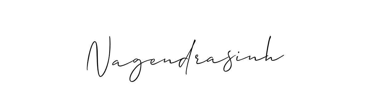 It looks lik you need a new signature style for name Nagendrasinh. Design unique handwritten (Allison_Script) signature with our free signature maker in just a few clicks. Nagendrasinh signature style 2 images and pictures png