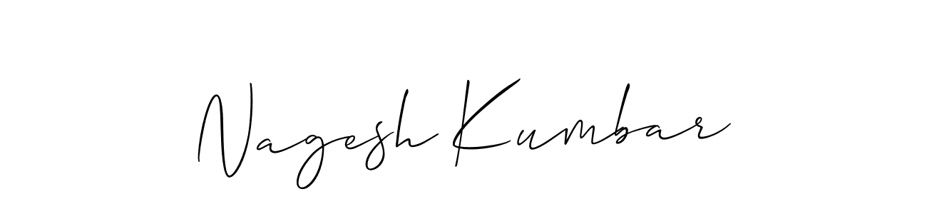 Here are the top 10 professional signature styles for the name Nagesh Kumbar. These are the best autograph styles you can use for your name. Nagesh Kumbar signature style 2 images and pictures png