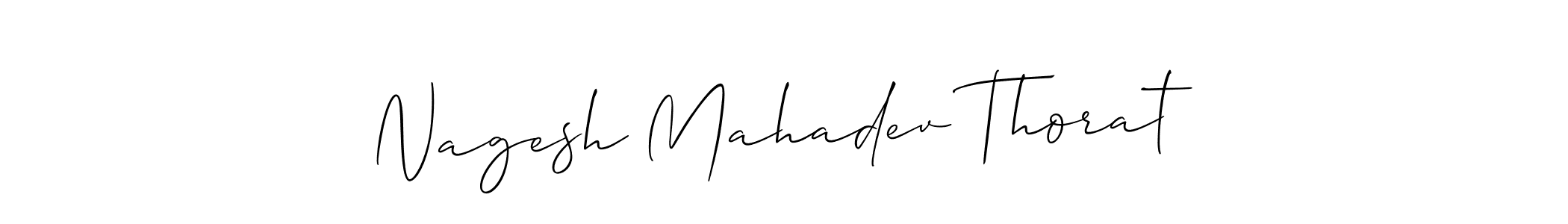 How to make Nagesh Mahadev Thorat signature? Allison_Script is a professional autograph style. Create handwritten signature for Nagesh Mahadev Thorat name. Nagesh Mahadev Thorat signature style 2 images and pictures png