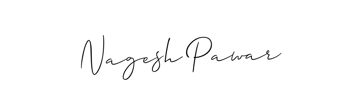 Best and Professional Signature Style for Nagesh Pawar. Allison_Script Best Signature Style Collection. Nagesh Pawar signature style 2 images and pictures png