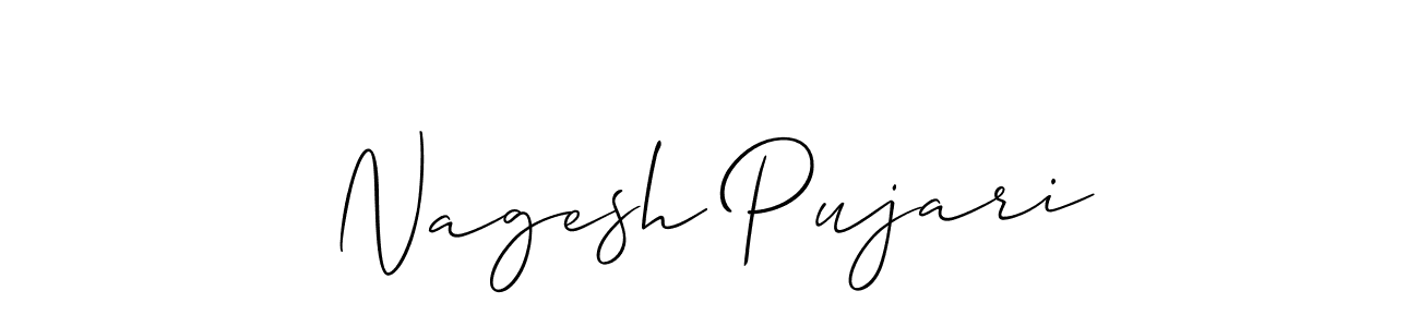 Once you've used our free online signature maker to create your best signature Allison_Script style, it's time to enjoy all of the benefits that Nagesh Pujari name signing documents. Nagesh Pujari signature style 2 images and pictures png