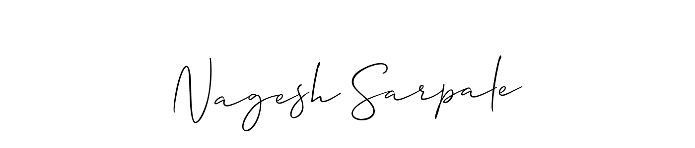 Check out images of Autograph of Nagesh Sarpale name. Actor Nagesh Sarpale Signature Style. Allison_Script is a professional sign style online. Nagesh Sarpale signature style 2 images and pictures png