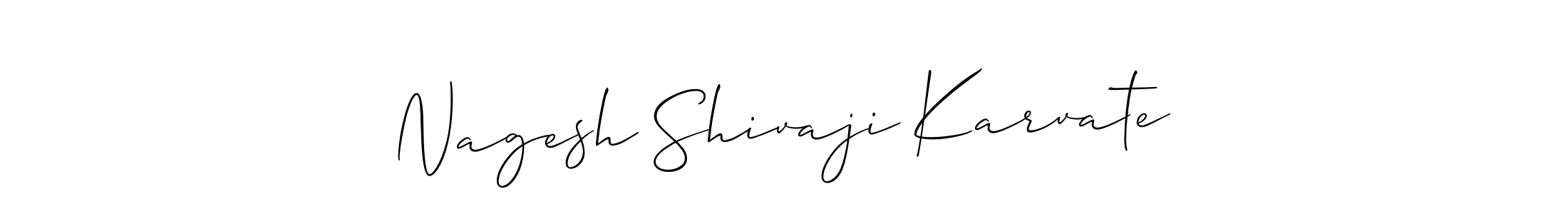 You can use this online signature creator to create a handwritten signature for the name Nagesh Shivaji Karvate. This is the best online autograph maker. Nagesh Shivaji Karvate signature style 2 images and pictures png