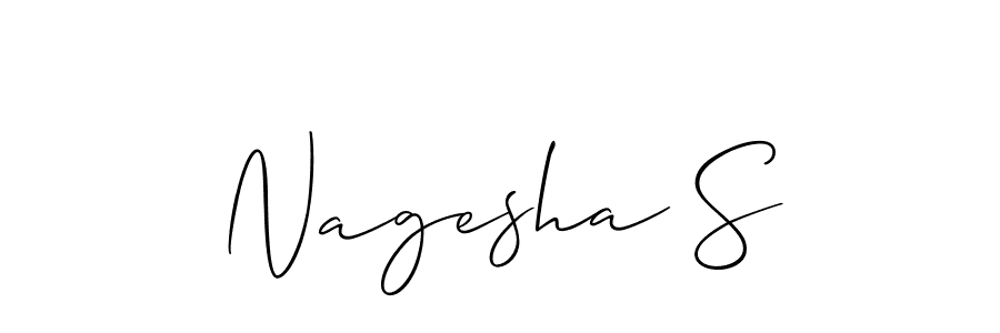 Here are the top 10 professional signature styles for the name Nagesha S. These are the best autograph styles you can use for your name. Nagesha S signature style 2 images and pictures png
