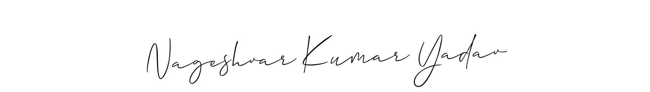 Best and Professional Signature Style for Nageshvar Kumar Yadav. Allison_Script Best Signature Style Collection. Nageshvar Kumar Yadav signature style 2 images and pictures png