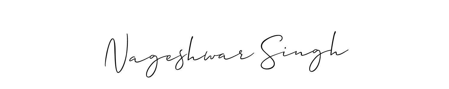 Best and Professional Signature Style for Nageshwar Singh. Allison_Script Best Signature Style Collection. Nageshwar Singh signature style 2 images and pictures png