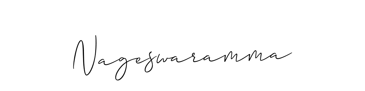 Make a beautiful signature design for name Nageswaramma. Use this online signature maker to create a handwritten signature for free. Nageswaramma signature style 2 images and pictures png
