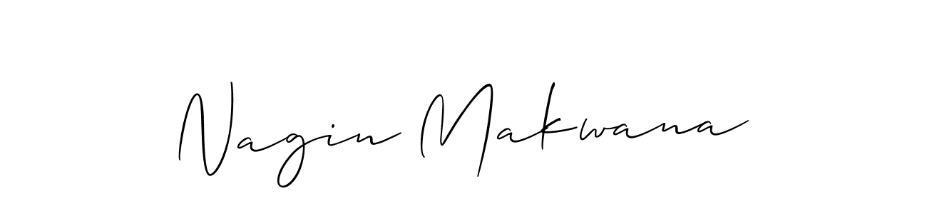 You can use this online signature creator to create a handwritten signature for the name Nagin Makwana. This is the best online autograph maker. Nagin Makwana signature style 2 images and pictures png