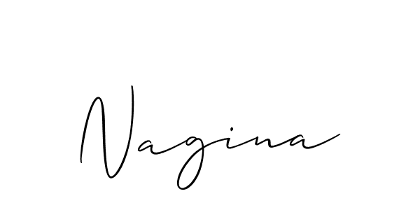 How to Draw Nagina signature style? Allison_Script is a latest design signature styles for name Nagina. Nagina signature style 2 images and pictures png