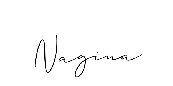 How to Draw Nagina signature style? Allison_Script is a latest design signature styles for name Nagina. Nagina signature style 2 images and pictures png