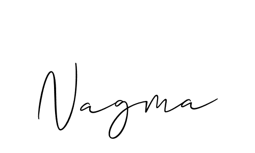 if you are searching for the best signature style for your name Nagma. so please give up your signature search. here we have designed multiple signature styles  using Allison_Script. Nagma signature style 2 images and pictures png