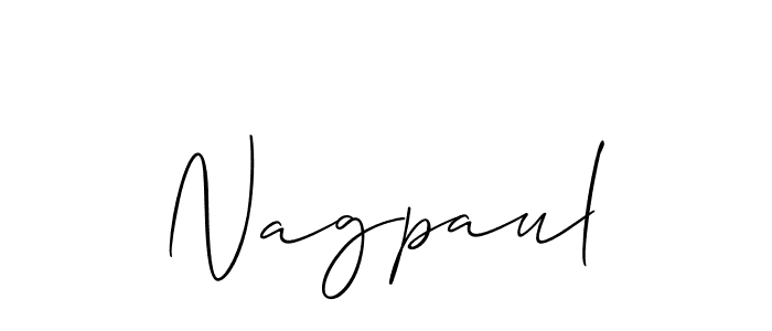 Similarly Allison_Script is the best handwritten signature design. Signature creator online .You can use it as an online autograph creator for name Nagpaul. Nagpaul signature style 2 images and pictures png