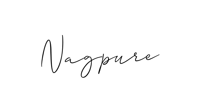 Make a beautiful signature design for name Nagpure. Use this online signature maker to create a handwritten signature for free. Nagpure signature style 2 images and pictures png