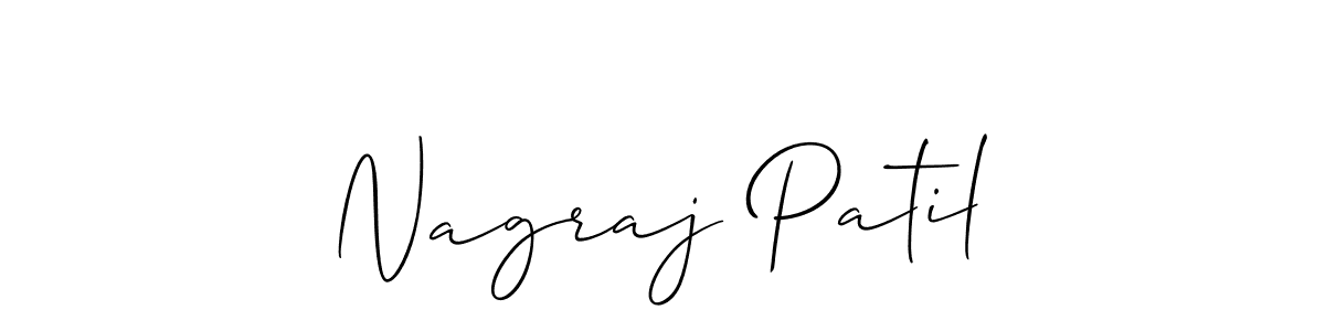 if you are searching for the best signature style for your name Nagraj Patil. so please give up your signature search. here we have designed multiple signature styles  using Allison_Script. Nagraj Patil signature style 2 images and pictures png