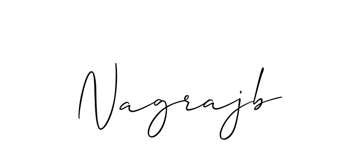 This is the best signature style for the Nagrajb name. Also you like these signature font (Allison_Script). Mix name signature. Nagrajb signature style 2 images and pictures png