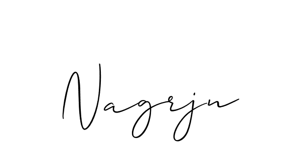 This is the best signature style for the Nagrjn name. Also you like these signature font (Allison_Script). Mix name signature. Nagrjn signature style 2 images and pictures png