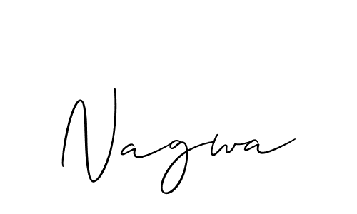 Make a short Nagwa signature style. Manage your documents anywhere anytime using Allison_Script. Create and add eSignatures, submit forms, share and send files easily. Nagwa signature style 2 images and pictures png