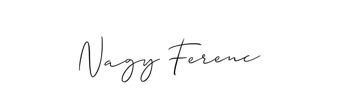 How to Draw Nagy Ferenc signature style? Allison_Script is a latest design signature styles for name Nagy Ferenc. Nagy Ferenc signature style 2 images and pictures png