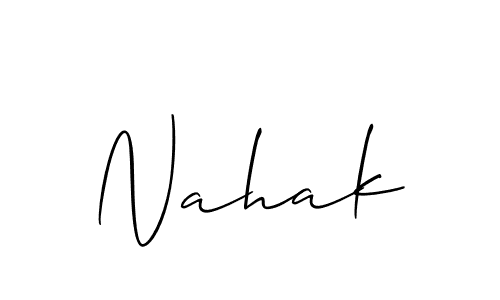 if you are searching for the best signature style for your name Nahak. so please give up your signature search. here we have designed multiple signature styles  using Allison_Script. Nahak signature style 2 images and pictures png