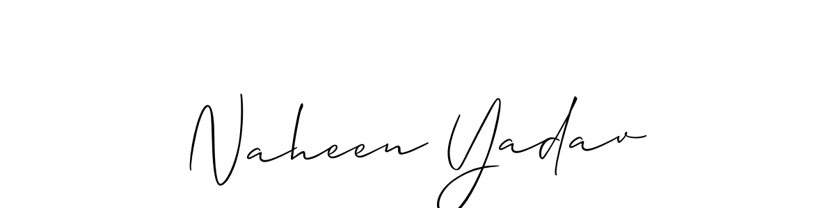 This is the best signature style for the Naheen Yadav name. Also you like these signature font (Allison_Script). Mix name signature. Naheen Yadav signature style 2 images and pictures png