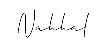 A timeless handwritten aesthetic for Nahhal. The Allison_Script font gives your signature a handcrafted feel with natural curves. Nahhal signature style 2 images and pictures png
