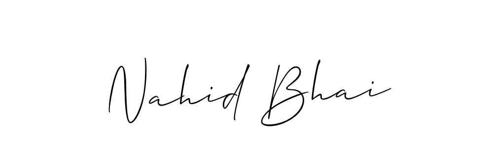 This is the best signature style for the Nahid Bhai name. Also you like these signature font (Allison_Script). Mix name signature. Nahid Bhai signature style 2 images and pictures png