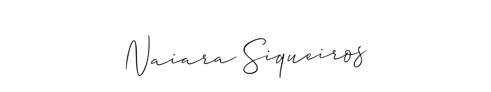 if you are searching for the best signature style for your name Naiara Siqueiros. so please give up your signature search. here we have designed multiple signature styles  using Allison_Script. Naiara Siqueiros signature style 2 images and pictures png