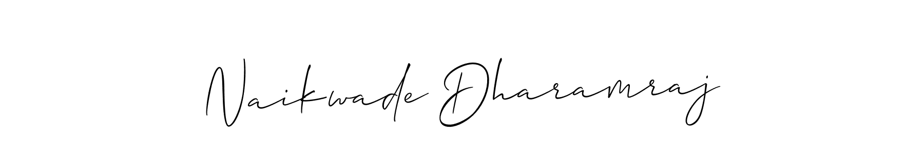 This is the best signature style for the Naikwade Dharamraj name. Also you like these signature font (Allison_Script). Mix name signature. Naikwade Dharamraj signature style 2 images and pictures png